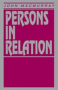 Persons in Relation (Paperback)
