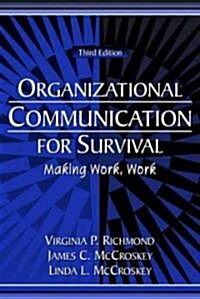 Organizational Communication for Survival (Paperback, 3rd)
