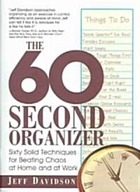 60-second Organizer (Paperback)