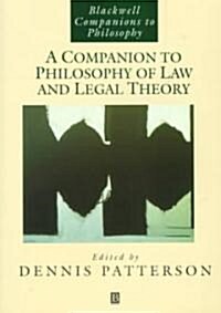 Companion to Philosophy Law and Legal (Paperback, Revised)