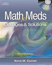 Math For Meds (Paperback, CD-ROM, 9th)