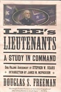 Lees Lieutenants Third Volume Abridged: A Study in Command (Paperback)