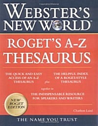 Websters New World Rogets A-Z Thesaurus (Hardcover, 4)