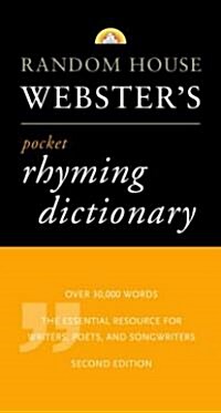 Random House Websters Pocket Rhyming Dictionary (Paperback, 2nd)