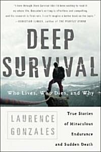 [중고] Deep Survival: Who Lives, Who Dies, and Why (Paperback)