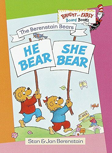 [중고] 닥터수스 He Bear, She Bear (Board Books)
