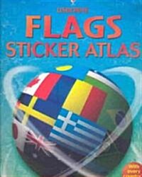 Flags Sticker Atlas (Paperback, STK)