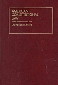 American Constitutional Law (Hardcover, 3rd, Subsequent)