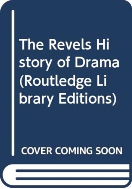 The Revels History of Drama (Multiple-component retail product)