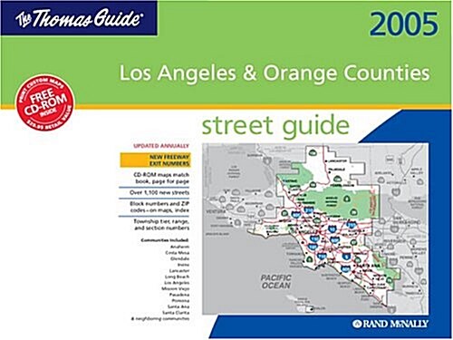 Thomas Guide 2005 Los Angeles and Orange Counties Street Guide (Map)