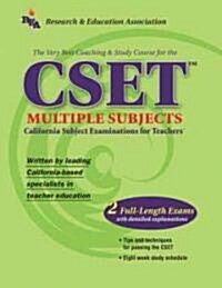 Cset (California Subject Examinations for Teachers) (Paperback)