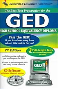 GED(R) W/ CD-ROM, 7th Ed. [With CDROM] (Paperback, 7, Seventh Edition)
