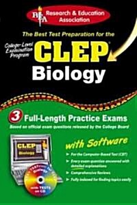 The Best Test Preparation For The Clep College-Level Examination Program; Biology (Paperback, CD-ROM)