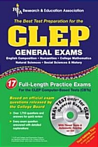The CLEP General Exams (Paperback, CD-ROM)