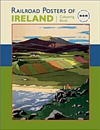 Railroad Posters of Ireland Colouring Book (Paperback)