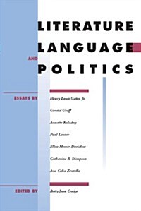 Literature, Language, and Politics (Paperback)