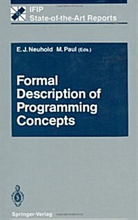 Formal Description of Programming Concepts (Hardcover)