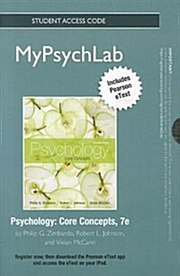 Psychology New Mypsychlab With Pearson Etext Standalone Access Card (Pass Code, 7th)