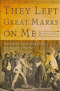 They Left Great Marks on Me: African American Testimonies of Racial Violence from Emancipation to World War I (Paperback)