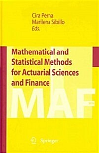 Mathematical and Statistical Methods for Actuarial Sciences and Finance (Hardcover, 2012)