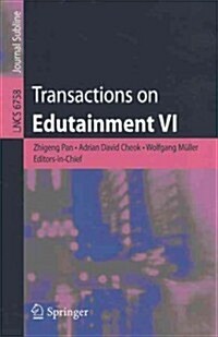 Transactions on Edutainment VI (Paperback)
