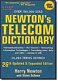 Newtons Telecom Dictionary (Paperback, 26th, Expanded, Updated)