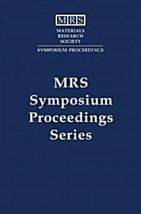Self-Organized Processes in Semiconductor Heteroepitaxy: Volume 794 (Hardcover)