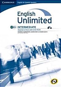 English Unlimited for Spanish Speakers Intermediate Teachers Pack (Teachers Book with DVD-Rom) (Hardcover)