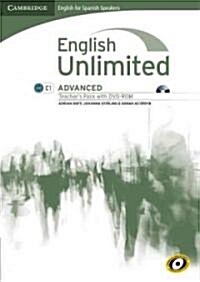 English Unlimited for Spanish Speakers Advanced Teachers Pack (Teachers Book with DVD-Rom) (Hardcover)