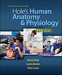 [중고] Hole‘s Human Anatomy & Physiology (Hardcover, 13, Revised)