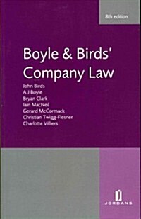 Boyle and Birds Company Law (Paperback, 8th)