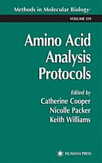 Amino Acid Analysis Protocols (Paperback)