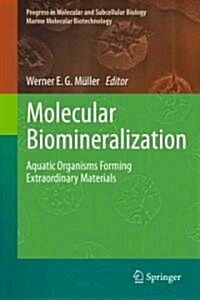 Molecular Biomineralization: Aquatic Organisms Forming Extraordinary Materials (Hardcover)