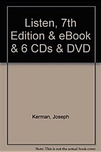 Musicclass for Listen 7th Ed + E-book + 6 Cd Set + Companion Dvd (Pass Code, Digital Download, 7th)