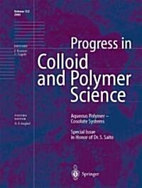 Aqueous Polymer -- Cosolute Systems: Special Issue in Honor of Dr. Shuji Saito (Paperback, Softcover Repri)