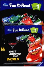 Disney Fun to Read Set 1-21 : Race Around the World (카2) (Paperback + Workbook + Audio CD)