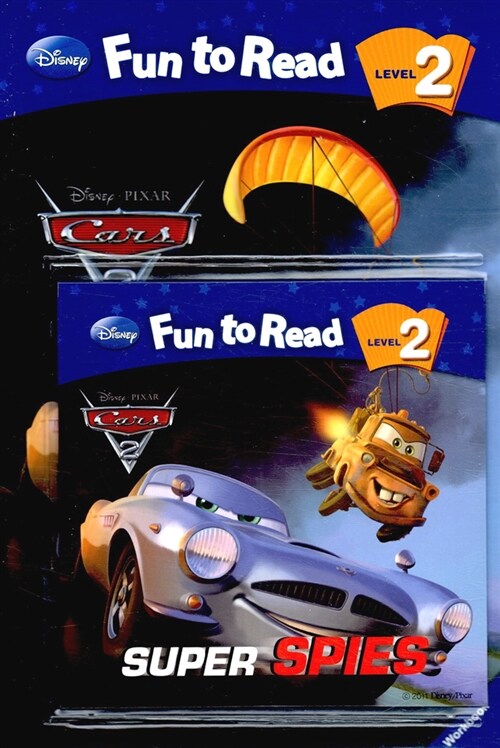 Disney Fun to Read Set 2-21 : Super Spies (카 2) (Paperback + Workbook + Audio CD)
