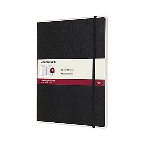 Moleskine Smart Notebook Papertablet, Extra Large, Ruled, Black, Hard Cover (7.5 X 9.75) (Other)