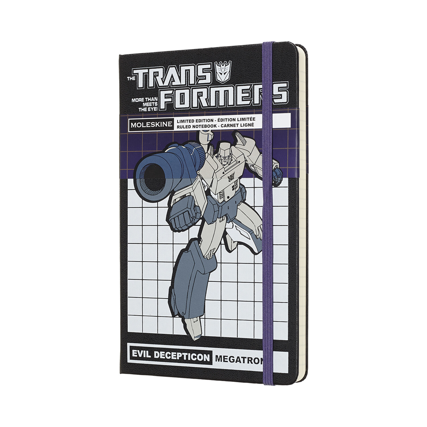 Moleskine Limited Edition Notebook Transformers Large Ruled Megatron, Large, Ruled, Hard Cover (5 X 8.25) (Other)