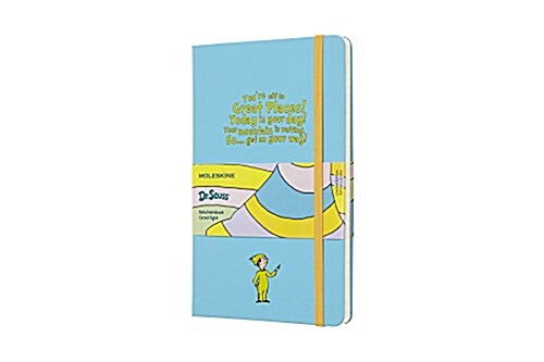 Moleskine Limited Edition Notebook Dr. Seuss, Large, Ruled, Blue, Hard Cover (5 X 8.25) (Other)