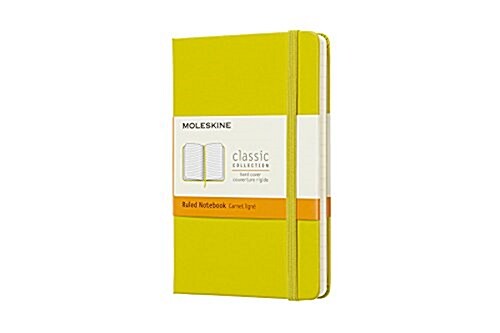 Moleskine Classic Notebook, Pocket, Ruled, Yellow Dandelion, Hard Cover (3.5 X 5.5) (Other)
