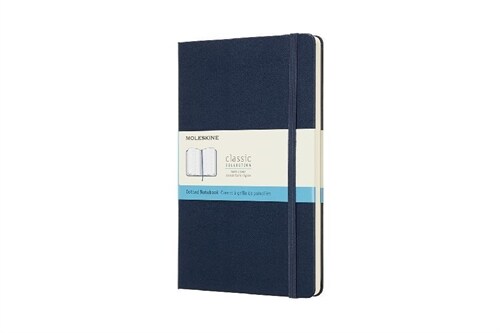 Moleskine Classic Notebook, Large, Dotted, Blue Sapphire, Hard Cover (5 X 8.25) (Other)