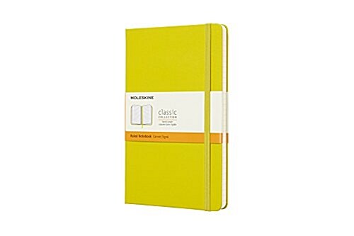 Moleskine Classic Notebook, Large, Ruled, Yellow Dandelion, Hard Cover (5 X 8.25) (Other)