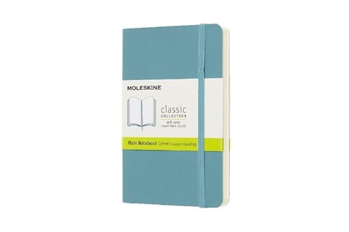 Moleskine Classic Notebook, Pocket, Plain, Blue Reef, Soft Cover (3.5 X 5.5) (Other)