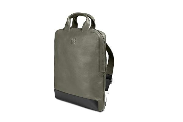 Moleskine Classic, Leather, Device, Bag, Vertical Moss Green (Other)
