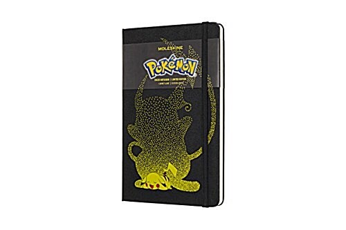 Moleskine Limited Edition Notebook Pokemon Pikachu, Large, Ruled, Black, Hard Cover (5 X 8.25) (Other)