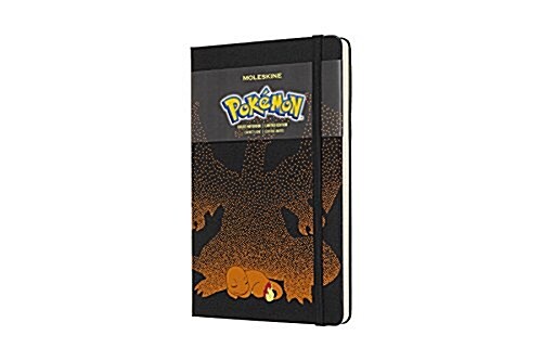Moleskine Limited Edition Notebook Pokemon Charmander, Large, Ruled, Black, Hard Cover (5 X 8.25) (Other)