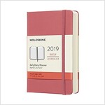 Moleskine 2019 12m Daily Pocket Daisy, Pocket, Daily, Pink Daisy, Hard Cover (3.5 X 5.5) (Desk)