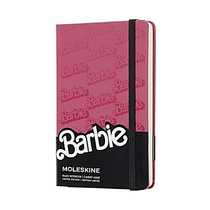 Moleskine Limited Edition Notebook Barbie LOGO, Pocket, Ruled, Pink Hot, Hard Cover (3.5 X 5.5) (Other)