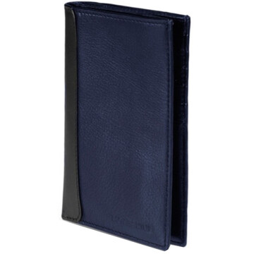 Moleskine Classic, Leather Verticle Wallet, Sapphire Blue (Other)